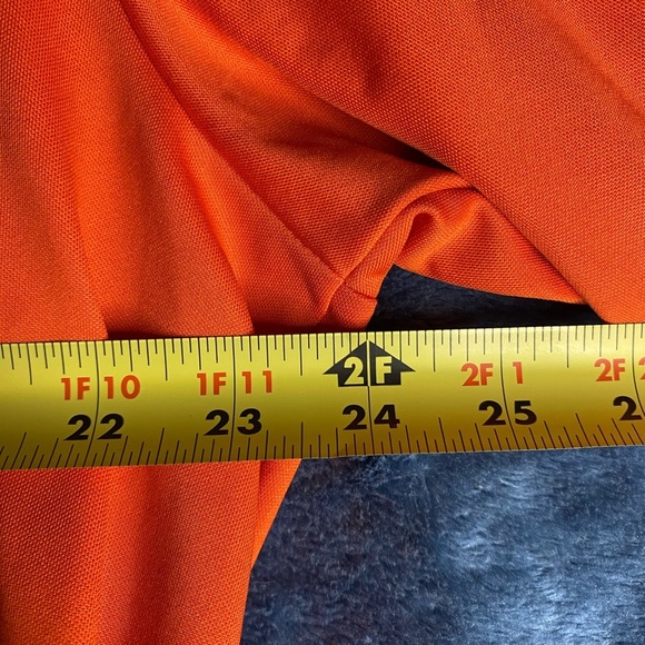 Stormtech Performance 2XL Orange REESE Chocolate Embroidered Polo Golf Shirt - Picture 8 of 9